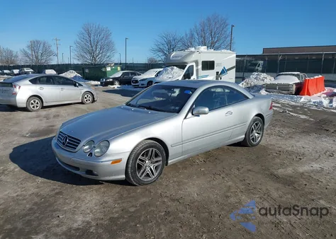 2000 Mercedes-Benz Cl 500 z USA, uszkodzony, nr VIN WDBPJ75J6YA002278